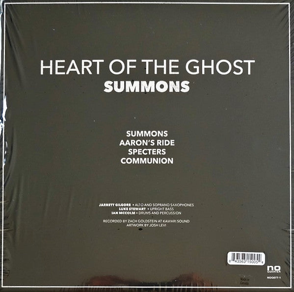 Heart of the Ghost - Summons - New LP Record 2022 No Quarter USA Vinyl - Jazz / Free Jazz / Free Improvisational - Shuga Records