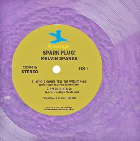 Melvin Sparks - Spark Plug (1971) - Mint- LP Record 2022 Jazz Dispensary Craft Vinyl Me Please Purple Vinyl & Numbered - Jazz-Funk - Shuga Records