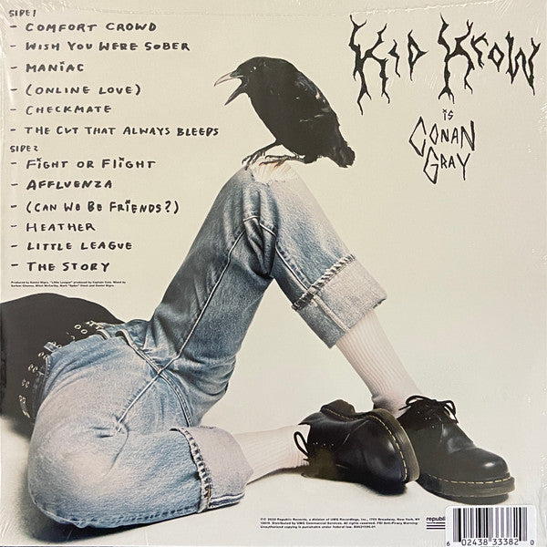 Conan Gray - Kid Krow (2020) - New LP Record 2022 Republic Target Exclusive Red Translucent Vinyl - Indie Pop - Shuga Records