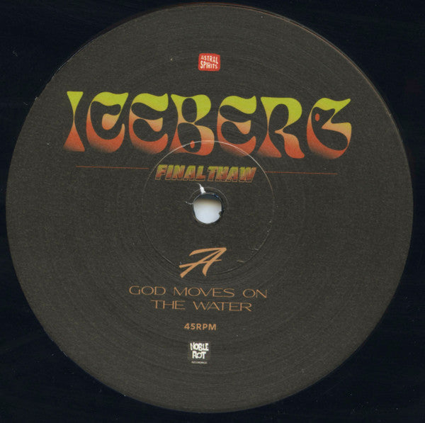 Iceberg – Final Thaw - Mint- LP Record 2022 Astral Spirits Noble Rot USA Vinyl - Jazz / Free Jazz - Shuga Records