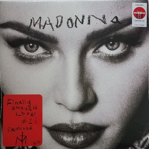 Madonna - Finally Enough Love - New 2 LP Record 2022 Rhino Warner Target Exclusive USA Clear Vinyl - Synth-pop / Dance-Pop - Shuga Records