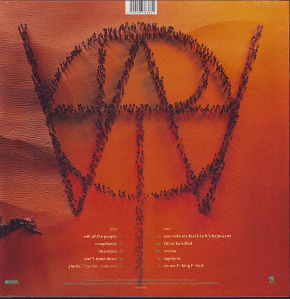 Muse - Will Of The People - New LP Record 2022 Helium 3 Warner Black Vinyl - Alternative Rock - Shuga Records