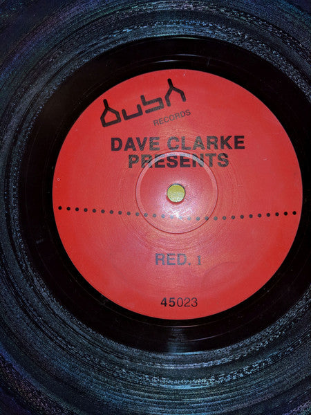 Dave Clarke - Red. 1 (Of 3) - Mint- 12" Single Record 1994 Bush UK Vinyl - Techno - Shuga Records