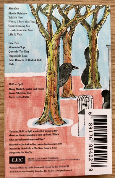 Built to Spill - Built To Spill Plays The Songs Of Daniel Johnston - New Cassette 2021 Ernest Jenning Record Co. Tape - Indie Rock / Lo-Fi - Shuga Records