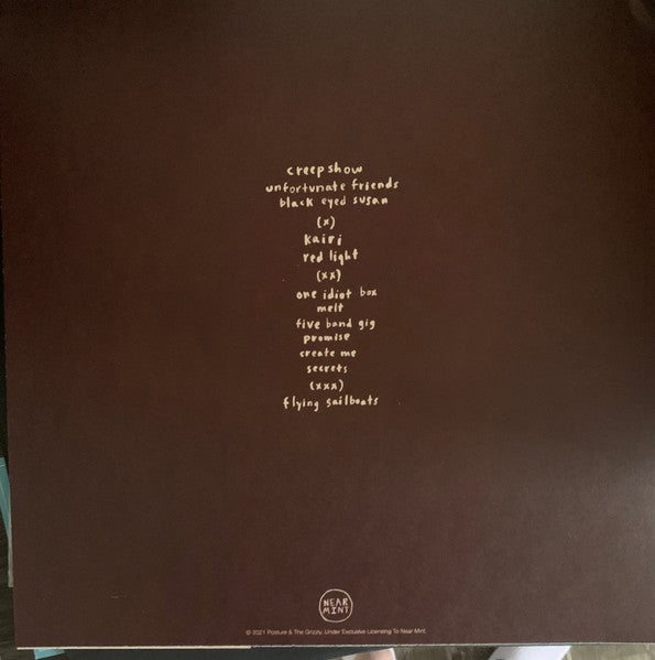 Posture & The Grizzly - Posture & The Grizzly - New LP Record 2022 Near Mint USA Black Vinyl, Insert & Download - Pop Punk / Emo - Shuga Records