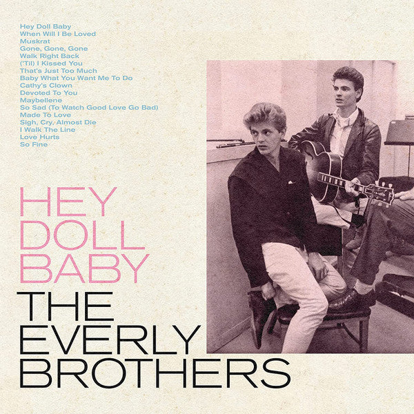 The Everly Brothers – Hey Doll Baby - Mint- LP Record Store Day 2022 Warner RSD Blue Vinyl - Pop Rock - Shuga Records