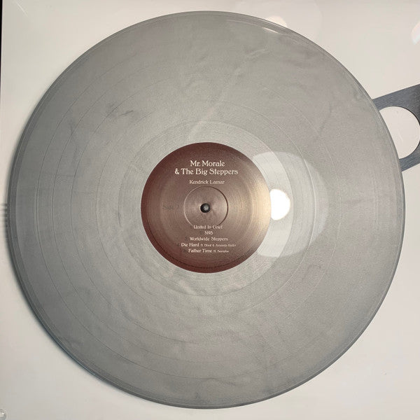 Kendrick Lamar - Mr. Morale & The Big Steppers - New 2 LP Record 2022 pgLang Top Dawg Target Exclusive Silver Vinyl - Hip Hop - Shuga Records