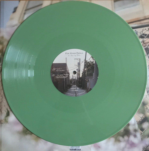 Saba - Few Good Things - Mint- 2 LP Record 2022 Saba Pivot Green Vinyl - Hip Hop - Shuga Records