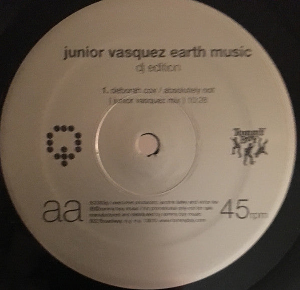 Various – Junior Vasquez Earth Music (DJ Edition) - VG+ 2x 12" Single Record 2002 Tommy Boy USA Vinyl -