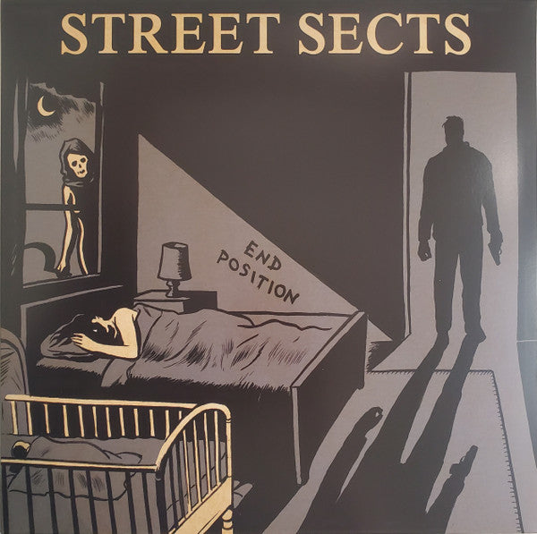 Street Sects - End Position (2016) - VG+ LP Record 2022 Flenser Records USA Black Vinyl, Insert & Download - Punk / Industrial