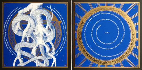 Blut Aus Nord - 777 - The Desanctification - New LP Record 2023 Debemur Morti France Transparent Blue Vinyl & Poster - Black Metal / Avantgarde / Industrial - Shuga Records