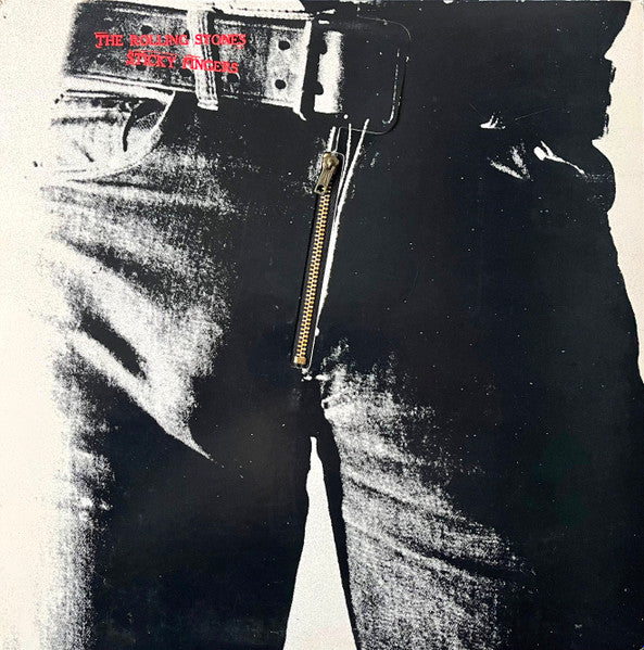 The Rolling Stones - Sticky Fingers (1971) - Mint- LP Record 1977 USA Original Vinyl & Andy Warhol Zipper Cover - Blues Rock / Classic Rock / Pop Rock - Shuga Records