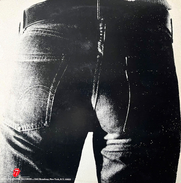 The Rolling Stones - Sticky Fingers (1971) - Mint- LP Record 1977 USA Original Vinyl & Andy Warhol Zipper Cover - Blues Rock / Classic Rock / Pop Rock - Shuga Records