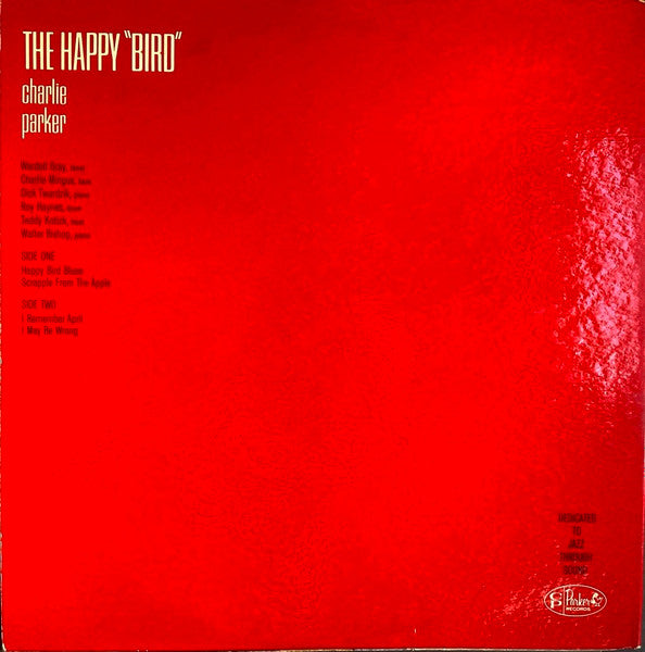 Charlie Parker - The Happy "Bird" - VG LP Record 1961 USA Original Mono Vinyl - Jazz / Hard Bop - Shuga Records