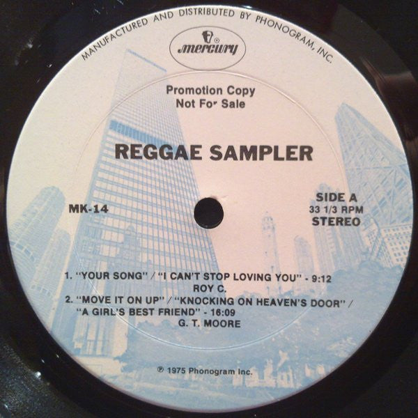 Various - A Mercury "In-Store Play Special..." Reggae Sampler - VG+ LP Record 1975 Mercury USA Promo Vinyl - Reggae / Dub / Reggae-Pop