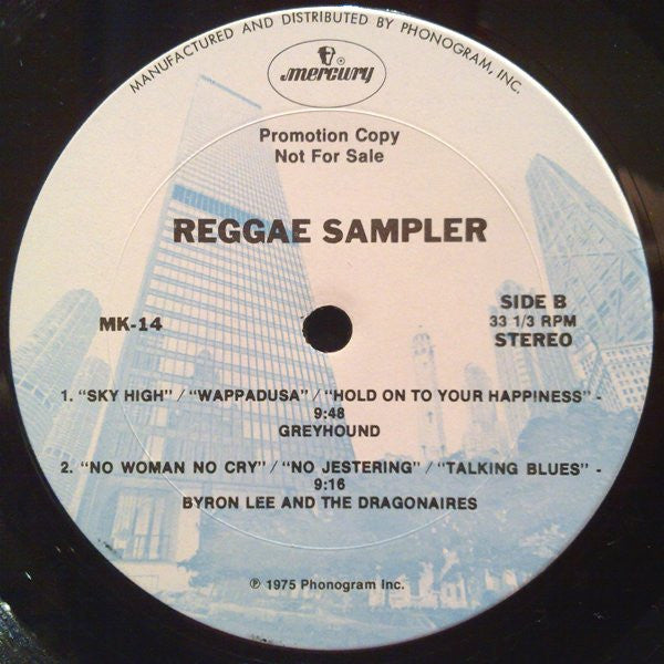 Various - A Mercury "In-Store Play Special..." Reggae Sampler - VG+ LP Record 1975 Mercury USA Promo Vinyl - Reggae / Dub / Reggae-Pop