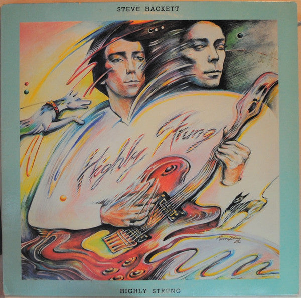 Steve Hackett - Highly Strung - Mint- LP Record 1983 Epic USA Original Vinyl - Art Rock / Prog Rock - Shuga Records