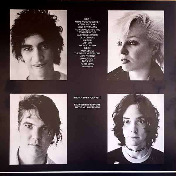 Germs - (GI) (1979) - Mint- LP Record 2022 Unofficial USA Black Vinyl - Punk Rock - Shuga Records