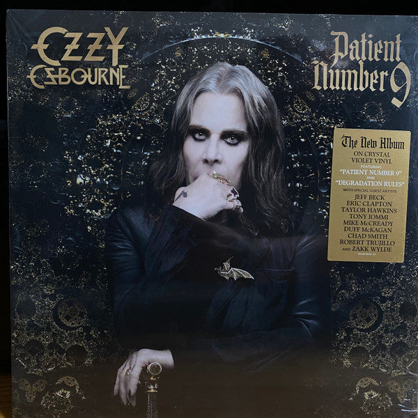 Ozzy Osbourne - Patient Number 9 - New 2 LP Record 2022 Epic Crystal Violet Vinyl - Hard Rock / Heavy Metal - Shuga Records