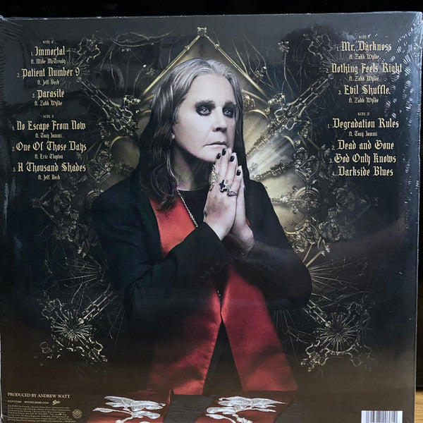 Ozzy Osbourne - Patient Number 9 - New 2 LP Record 2022 Epic Crystal Violet Vinyl - Hard Rock / Heavy Metal - Shuga Records
