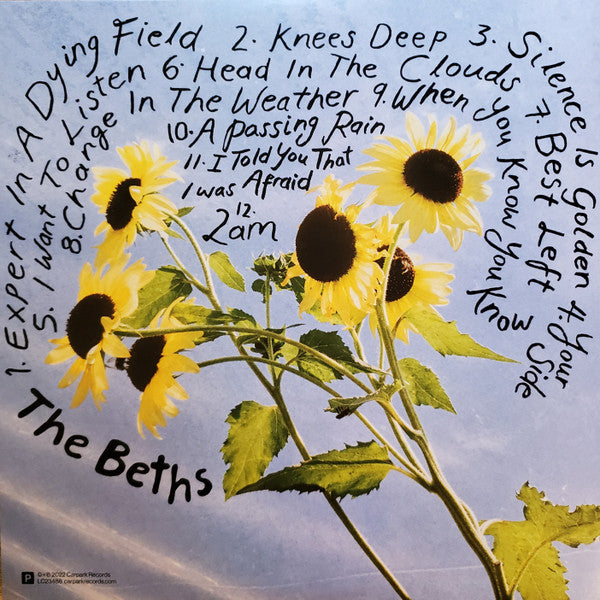 The Beths - Expert In A Dying Field - Miny- LP Record Carpark Canary Yellow Vinyl & Poster - Indie Rock - Shuga Records