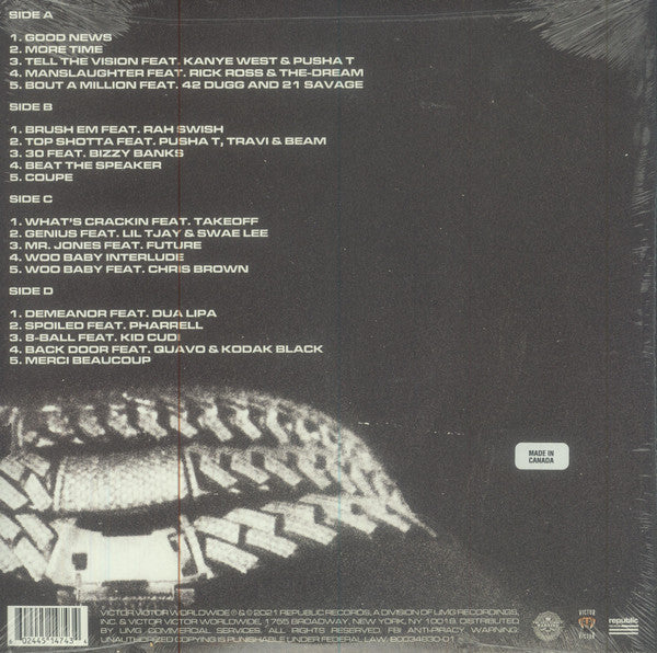 Pop Smoke - Faith - Mint- 2 LP Record 2022 Victor Victor Republic Vinyl - Hip Hop / Trap / Drill - Shuga Records