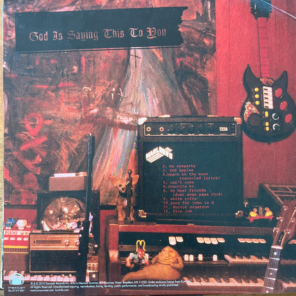 Kurt Vile - God Is Saying This To You... (2009) - VG+ LP Record 2010 Mexican Summer 180 gram Vinyl & Insert - Indie Rock / Folk Rock