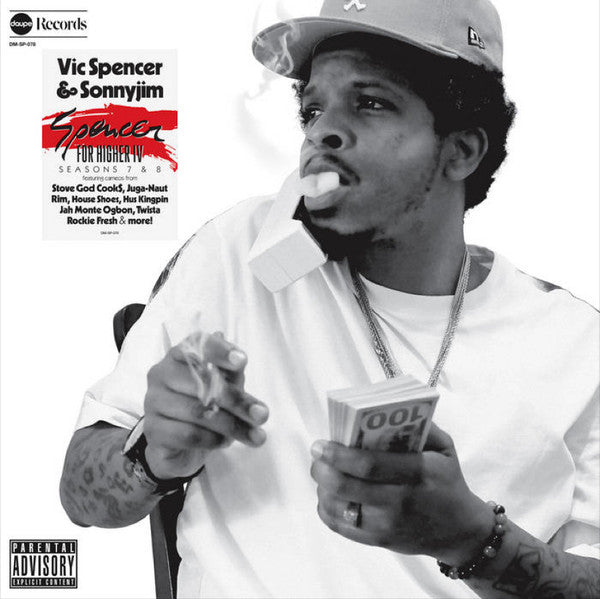 Vic Spencer & Sonnyjim - Spencer For Higher IV (Seasons 7 & 8) - Mint- LP Record 2022 Daupe! UK Red Vinyl & Numbered - Hardcore Hip-Hop - Shuga Records