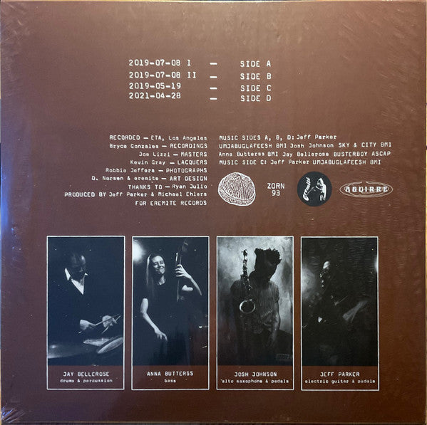 Jeff Parker - Mondays At The Enfield Tennis Academy - New 2 LP Record 2022 Aguirre Vinyl - Chicago Jazz / Avant-garde / Modal / Fusion - Shuga Records