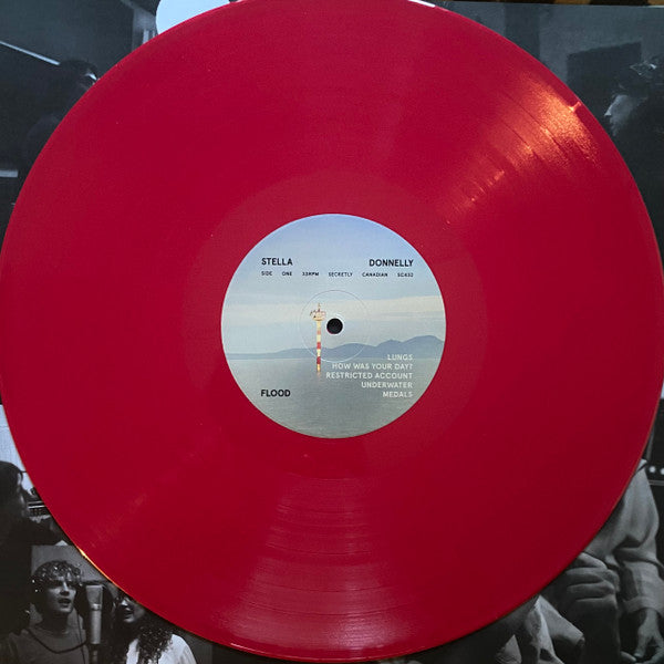 Stella Donnelly - Flood - Mint- LP Record 2022 Secretly Canadian Red Vinyl, Insert & Download - Indie Pop / Indie Rock - Shuga Records