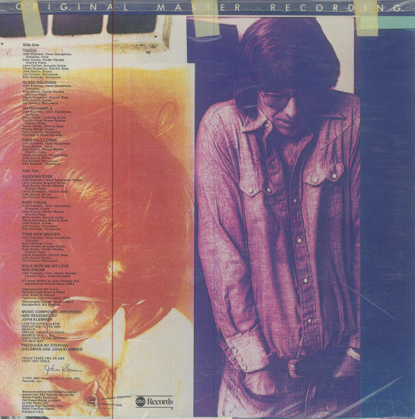 John Klemmer - Touch - VG+ LP Record 1978 Mobile Fidelity Sound Lab ABC Japan Vinyl - Jazz / Jazz-Funk / Smooth Jazz / Fusion - Shuga Records