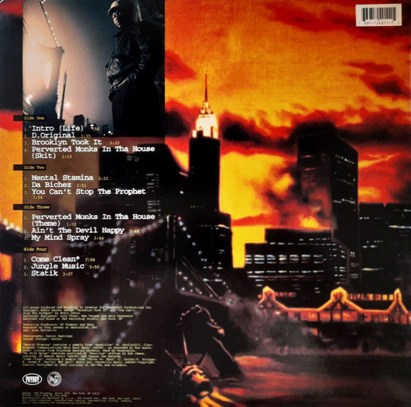 Jeru The Damaja – The Sun Rises In The East - VG- (low grade) 2 LP Record 1994 Payday FFRR USA Original Vinyl - Hip Hop