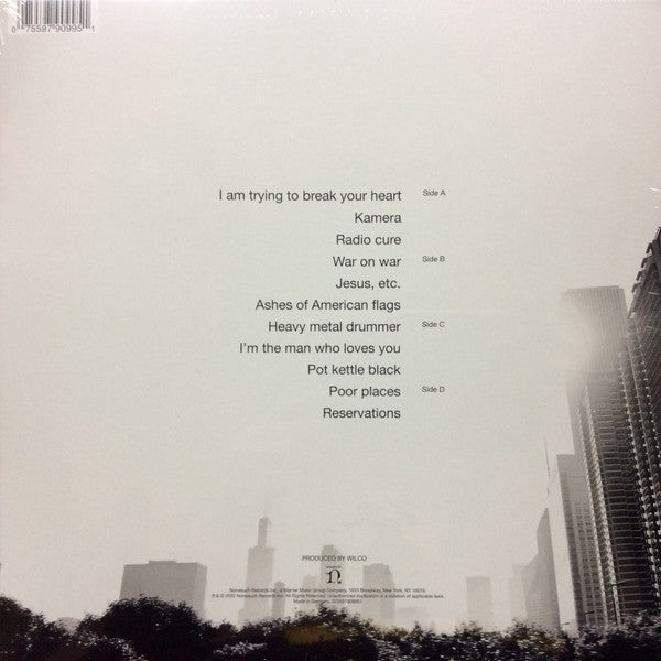 Wilco - Yankee Hotel Foxtrot (2002) - New 2 LP Record 2022 Nonesuch Creamy White Vinyl & Inserts - Indie Rock / Alternative Rock - Shuga Records
