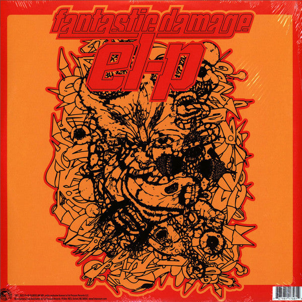 El-P - Fantastic Damage (2001) - New 2 LP Record 2022 Fat Possum USA Black Vinyl - Hip Hop - Shuga Records