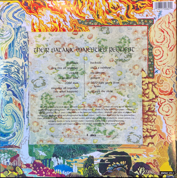 The Rolling Stones - Their Satanic Majesties Request (1967) - Mint- LP Record 2022 ABKCO 180 gram Vinyl - Psychedelic Rock