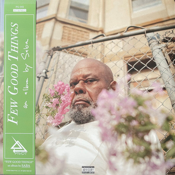 Saba - Few Good Things - New 2 LP Record 2022 Pivot USA Green Vinyl, OBI & Signed Insert Photo - Hip Hop - Shuga Records