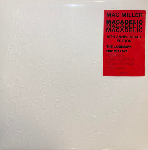 Mac Miller – Macadelic (2012) - New 2 LP Record 2022 Rostrum Canada Silver Vinyl - Hip Hop