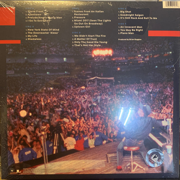 Billy Joel - Live at Yankee Stadium June 22 & 23, 1990 - New 3 LP Record 2022 Columbia Vinyl - Pop Rock / Soft Rock - Shuga Records