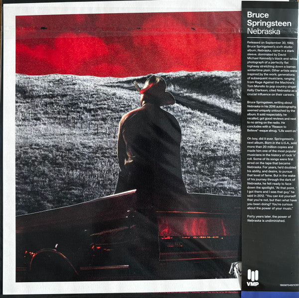 Bruce Springsteen - Nebraska (1982) - New LP Record 2022 Columbia Vinyl Me Please Black Smoke 180 gram Vinyl & Art Print - Pop Rock / Acoustic