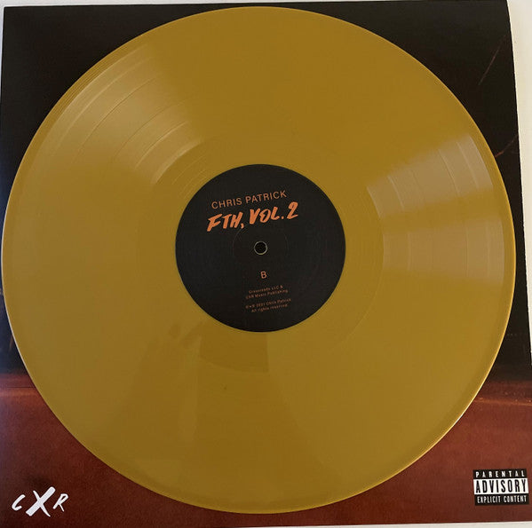 Chris Patrick - From the Heart, Vol. 2 - Mint- LP Record 2020 CXR USA Gold Vinyl - Hip Hop - Shuga Records