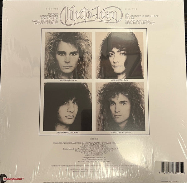 White Lion - Pride (1987) - New (Open to confirm color) LP Record