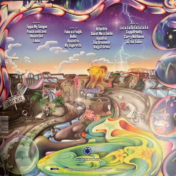 Red Hot Chili Peppers - Return Of The Dream Canteen - New 2 LP Record 2022 Warner USA Limited Edition Deluxe Vinyl & Poster - Rock / Pop - Shuga Records