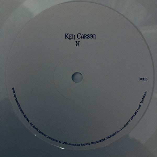 Ken Carson - X - Mint- LP Record 2022 Opium Interscope White Vinyl - Hip Hop / Trap / Cloud Rap - Shuga Records