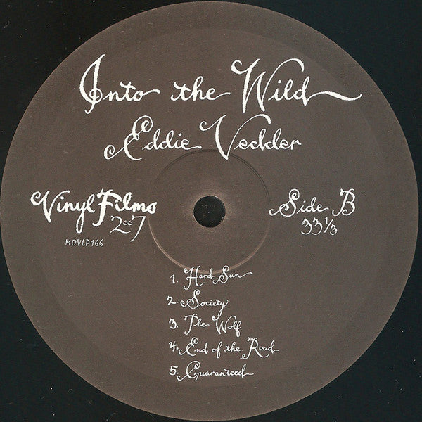 Eddie Vedder - Into The Wild (2007) - VG+ LP Record 2010 Music On Vinyl 180 gram & Booklet - Soundtrack / Rock / Pearl Jam - Shuga Records