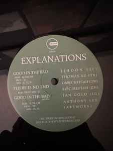 Jihoon – Explanations - New 12" Single Record 2022 One Spoke International Vinyl - Chicago House / Broken Beat