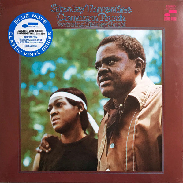 Stanley Turrentine Featuring Shirley Scott - Common Touch (1968) - New LP Record 2022 Blue Note 180 gram Vinyl - Jazz / Hard Bop / Soul-Jazz - Shuga Records