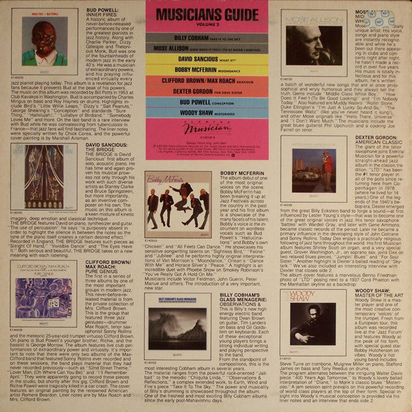Various – Musician's Guide Volume 2 - Mint- LP Record 1982 Elektra Musician USA Promo Vinyl - Jazz