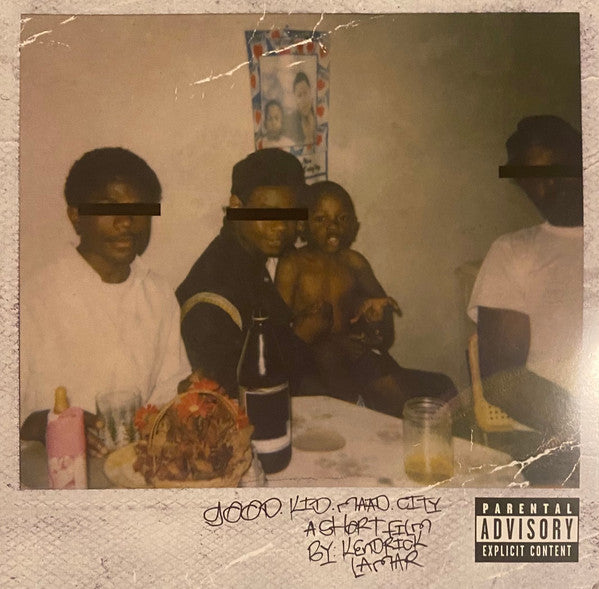 Kendrick Lamar - Good Kid, M.A.A.d City (2012) - Mint- 2 LP Record 2022 Interscope Aftermath Target Exclusive Apple Red Vinyl - Hip Hop - Shuga Records