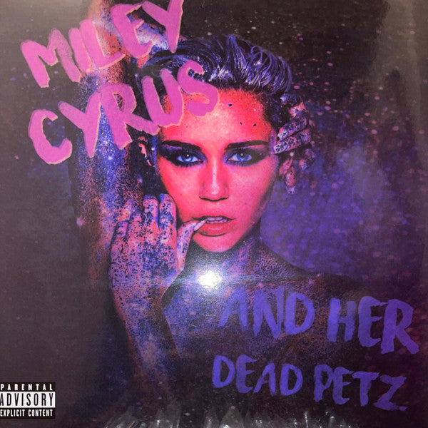 Miley Cyrus - Miley Cyrus & Her Dead Petz (2015) - New 2 LP Record 2022 Space Boots Unofficial Random Colored Vinyl - Psychedelic Rock / Experimental - Shuga Records