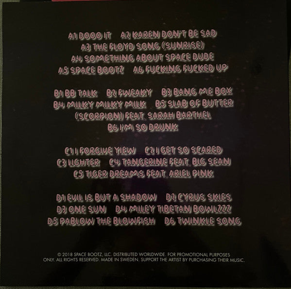 Miley Cyrus - Miley Cyrus & Her Dead Petz (2015) - New 2 LP Record 2022 Space Boots Unofficial Random Colored Vinyl - Psychedelic Rock / Experimental - Shuga Records